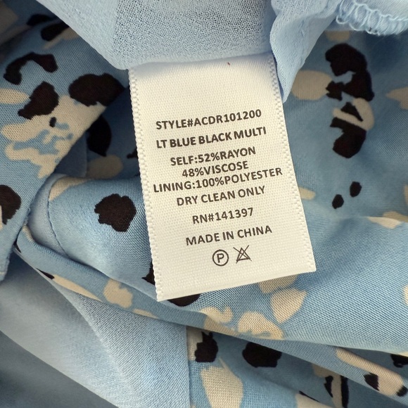 ASTR Women's Blue Floral Mini Dress - Picture 6 of 10